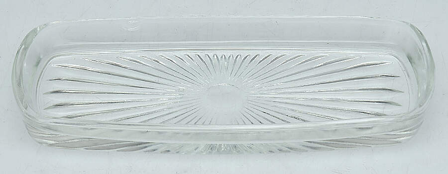 Wellington (Silverplate, Hollowware, Floral&Scroll) 1/4 Pound Butter Liner by International Silver-1