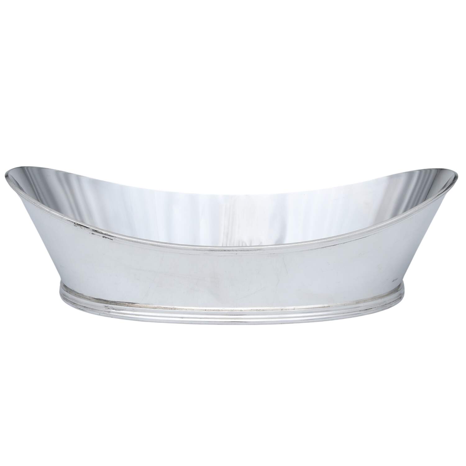 Silverplate Hollowware Oval Silverplate Centerpiece by Israel Freeman & Son Ltd-1