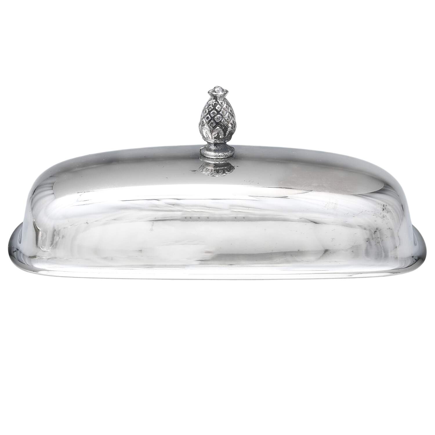 987 (Silverplate, Hollowware) Lid for 1/4 Pound Butter by International Silver-1