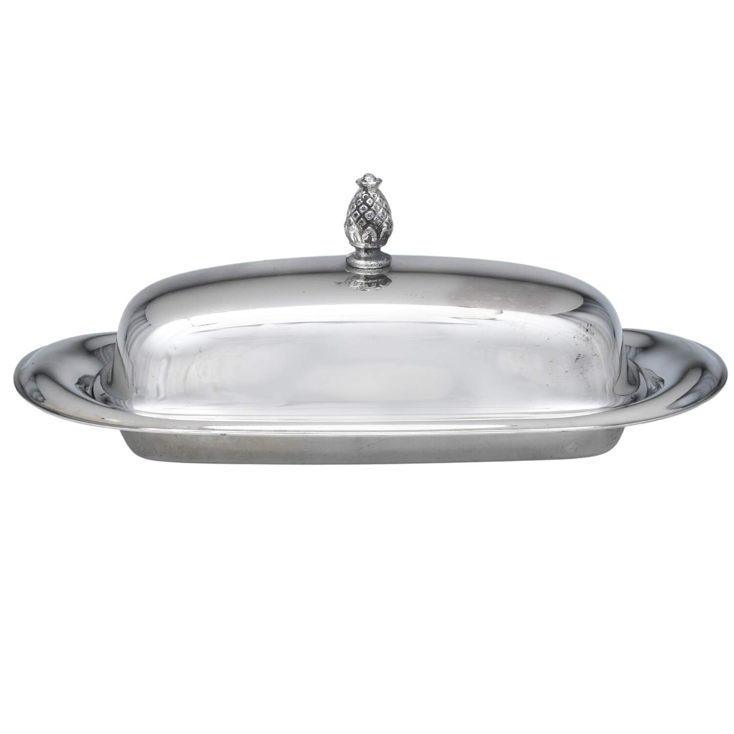 987 (Silverplate, Hollowware) 1/4 Pound Covered Butter Dish by International Silver-1