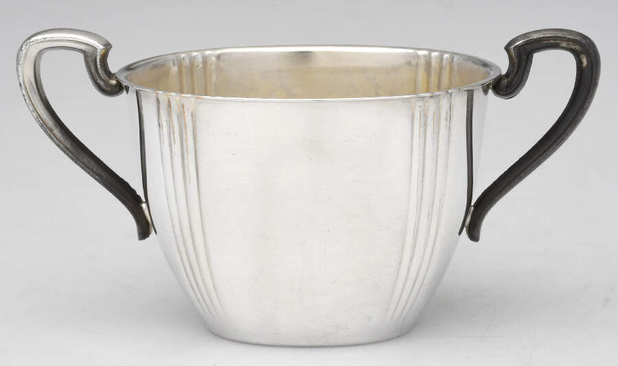 433 (Silverplate, Hollowware) Silverplate Open Sugar Bowl by International Silver-1