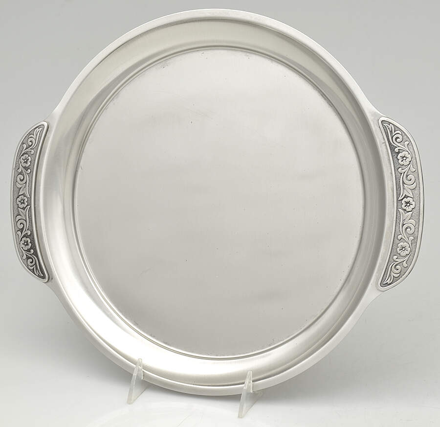 INS679 (Stainless, Hollowware) Round Tray by International Silver-1