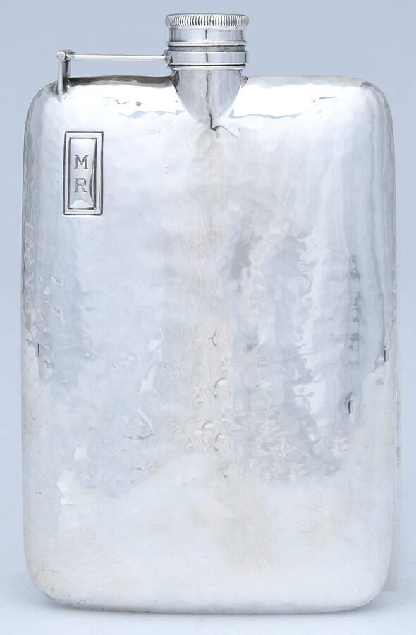 174-2B (Sterling, Hollowware) Sterling Flask by International Silver-1