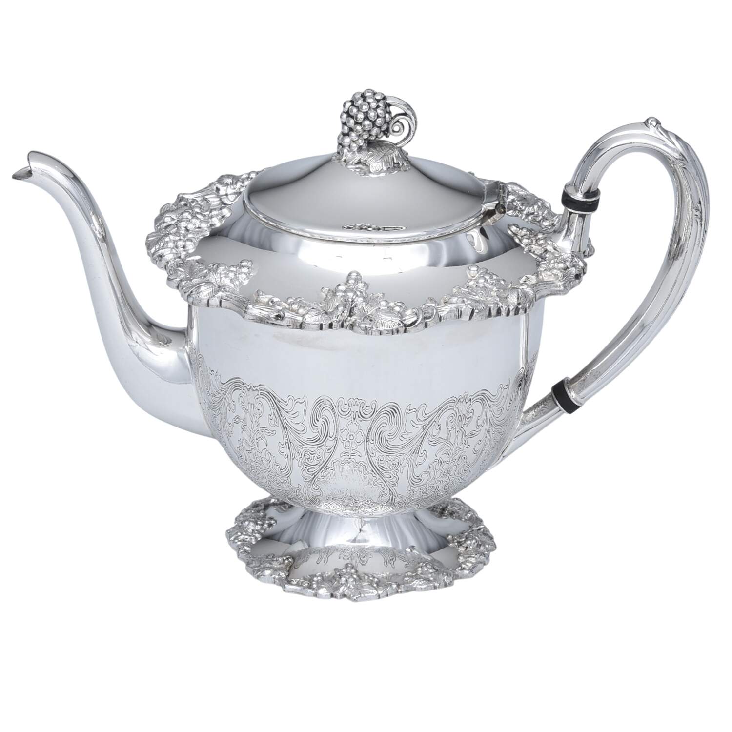 85 (Silverplate, Hollowware) Teapot by International Silver-1