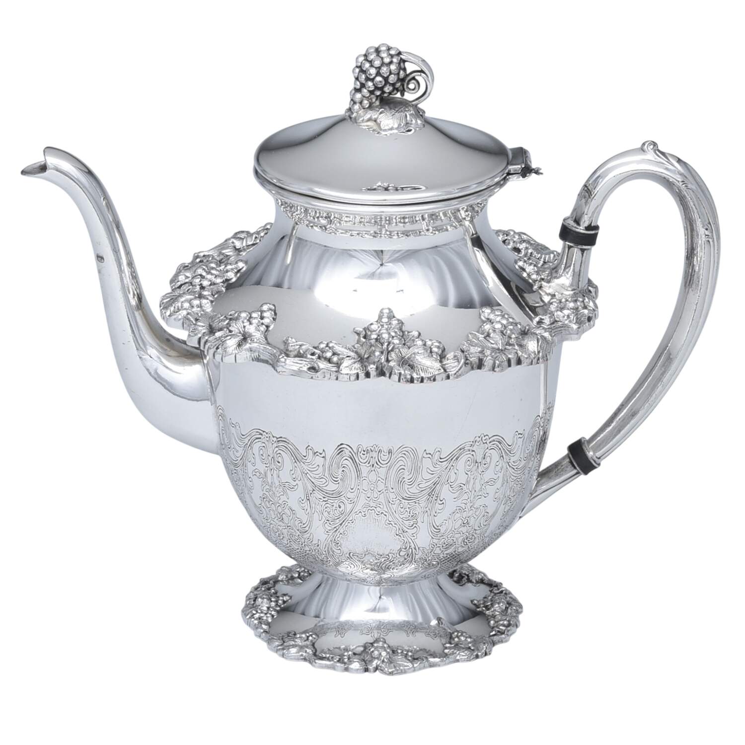 85 (Silverplate, Hollowware) Silverplate Coffee Pot by International Silver-1