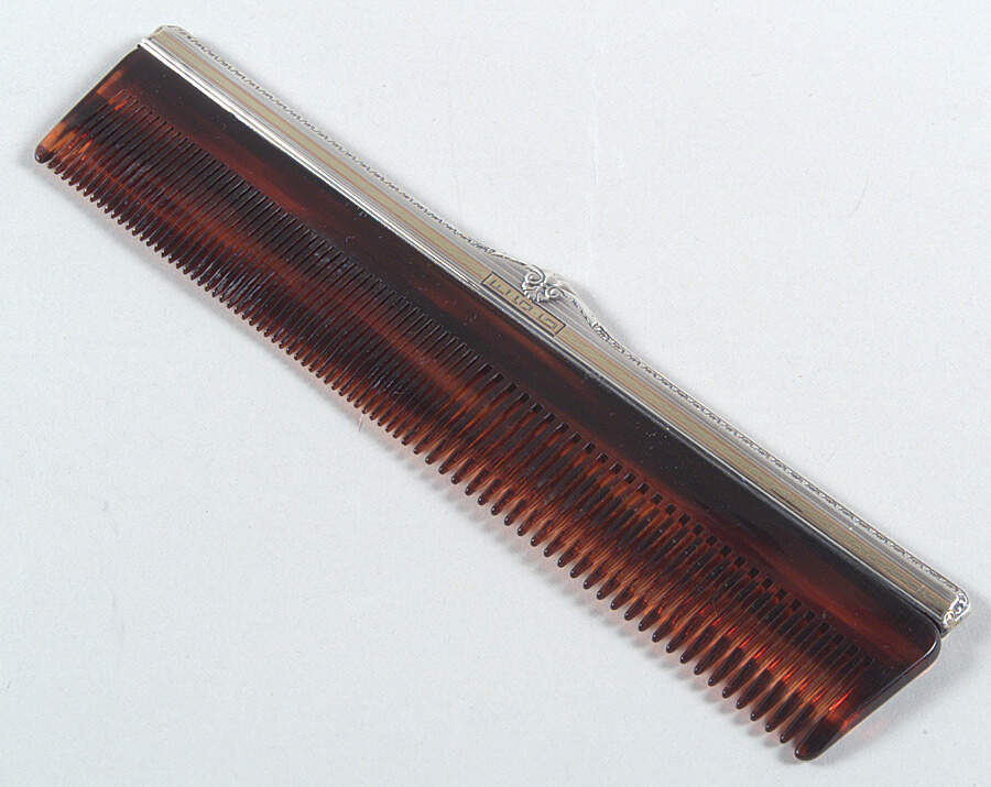 980 (Sterling, Hollowware) Comb by James E. Blake Co.-1