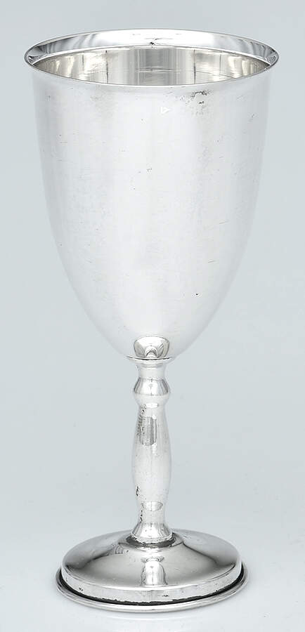 JLR2 (Sterling, Hollowware) Weighted Wine Goblet by Juvento Lopez Reyes-1