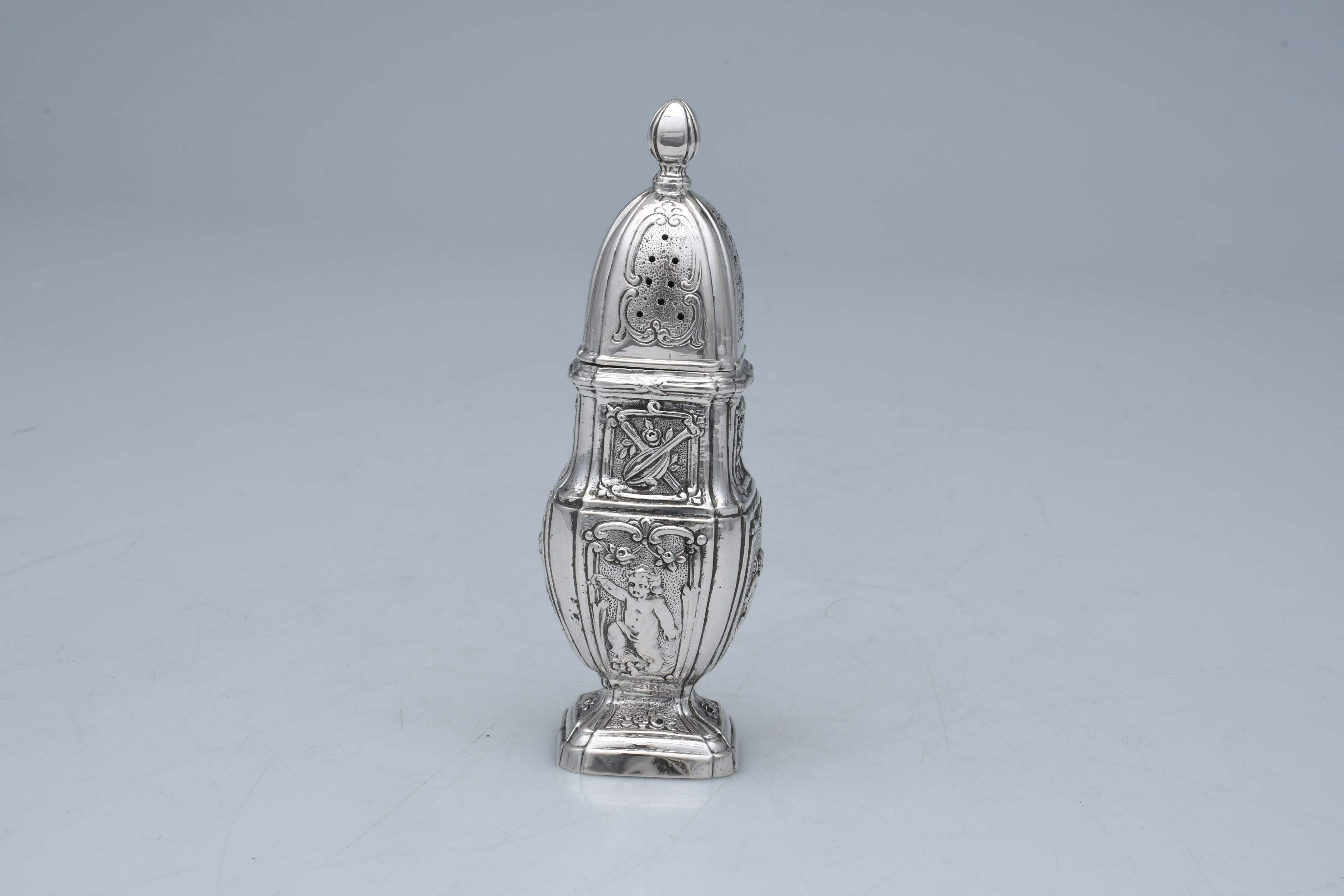 JKZ1 (Sterling, Hollowware) Pepper Shaker by Johann S. Kurtz & Co.-1