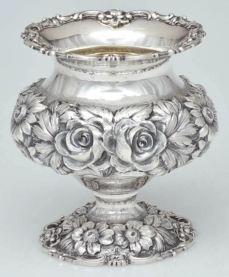 Stieff Rose (Sterling, 1892, Hollowware) Waste Bowl by Kirk Stieff-1