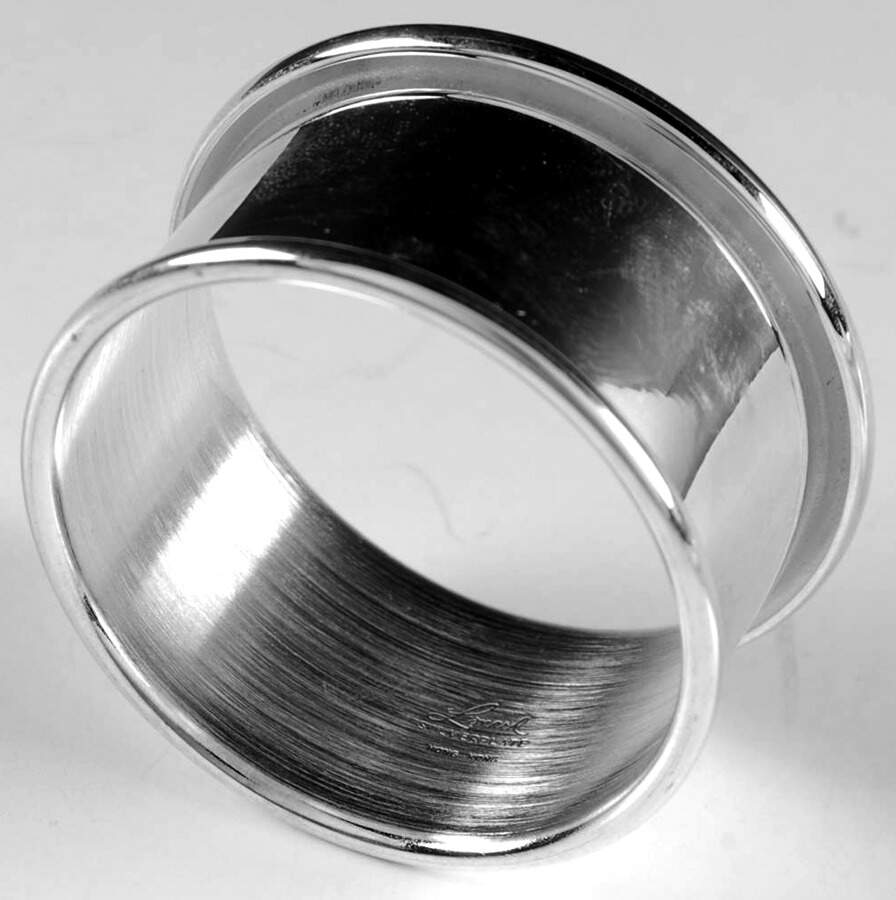 Silverplate Hollowware Napkin Ring by Leonard Silver Mfg Co-1