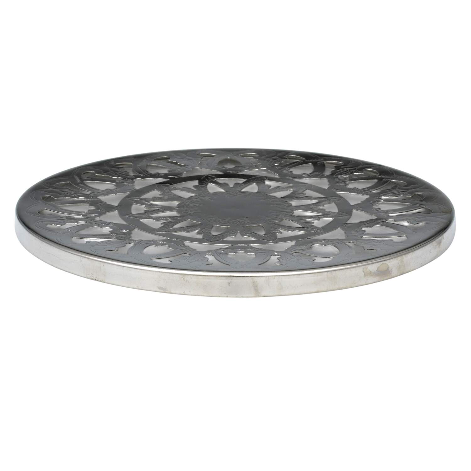 Silverplate Hollowware Trivet by Leonard Silver Mfg Co-1