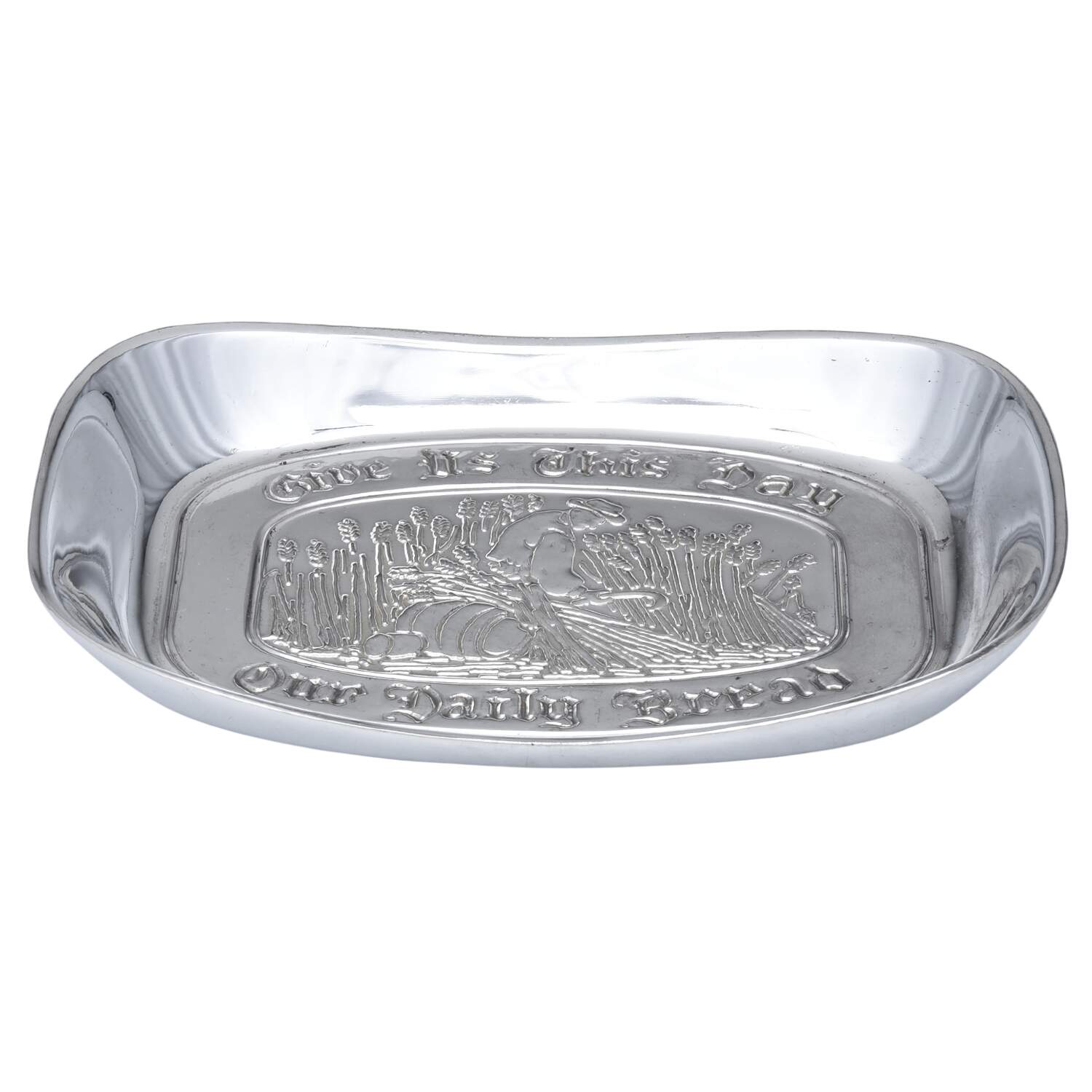 Silverplate Hollowware 9" Bread Tray by Leonard Silver Mfg Co-1