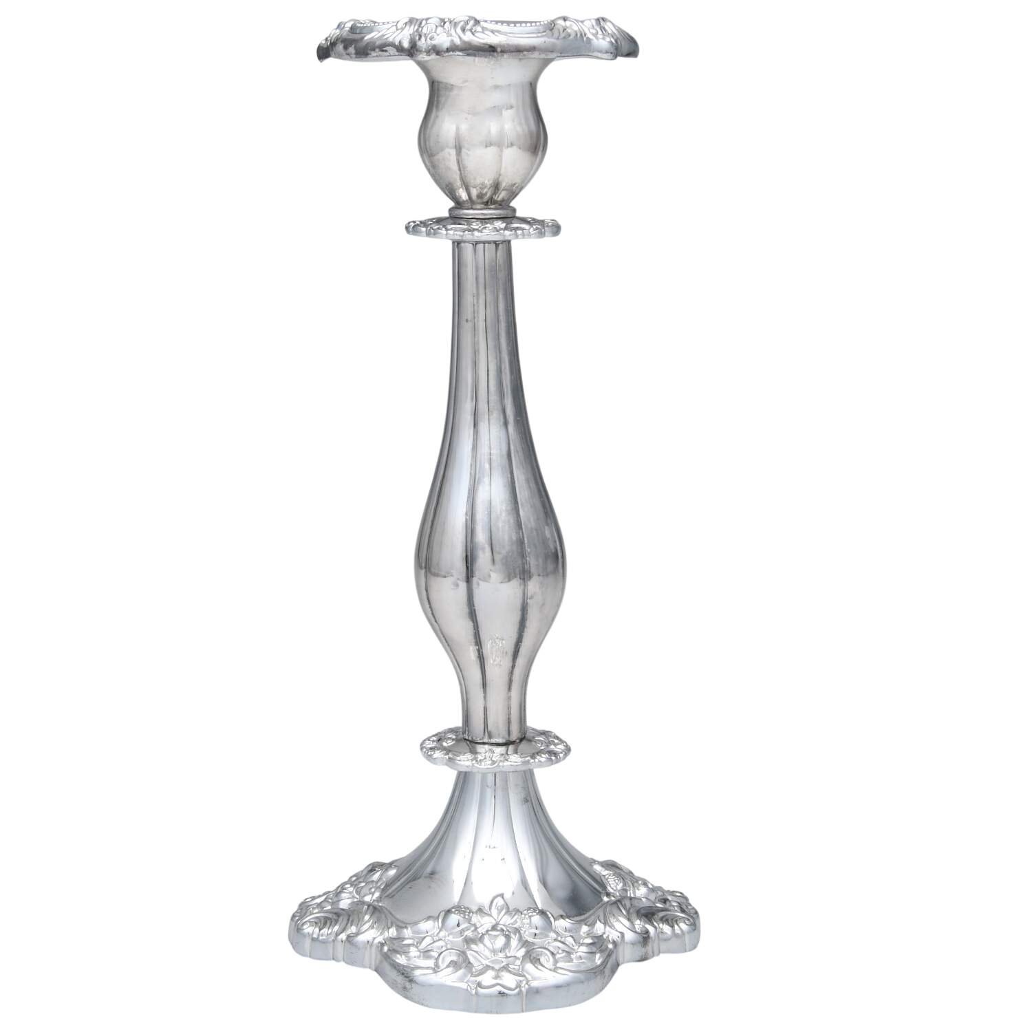 Eloquence (Silverplate, Hollowware) 10" Candlestick by Lunt Silver-1