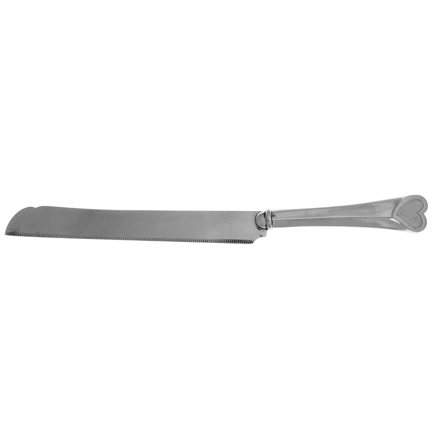 Wedding Promises (Silverplate, Hollowware) Cake Slicer with Stainless Blade by Lenox-1