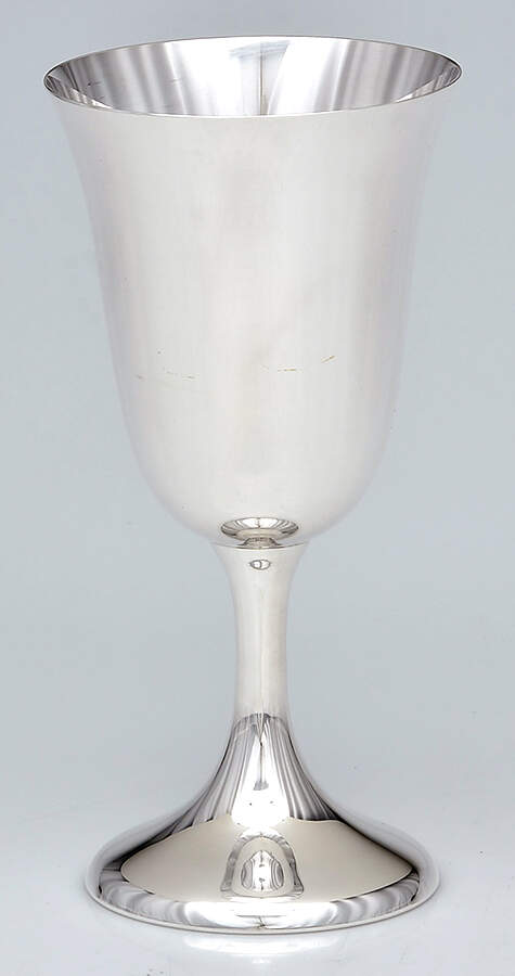 808 (Sterling, Hollowware) Water Goblet by Lunt Silver-1
