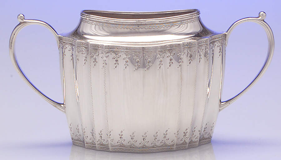 01090 (Sterling, Hollowware) Sugar Bowl No Lid by Lebkuecher & Co-1