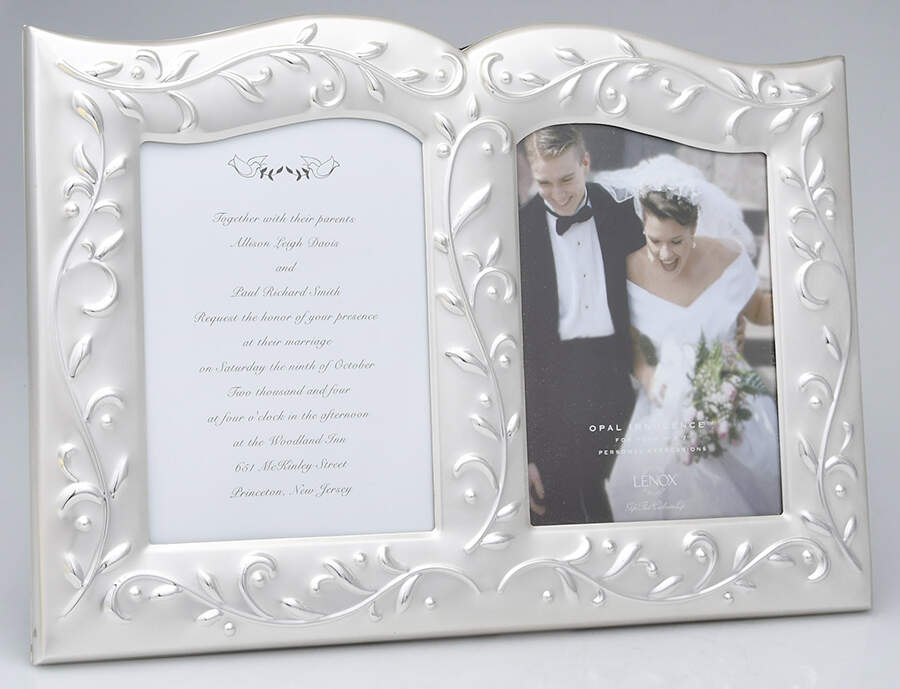 Opal Innocence (Silverplate, Hollowware) Invitation Frame by Lenox-1