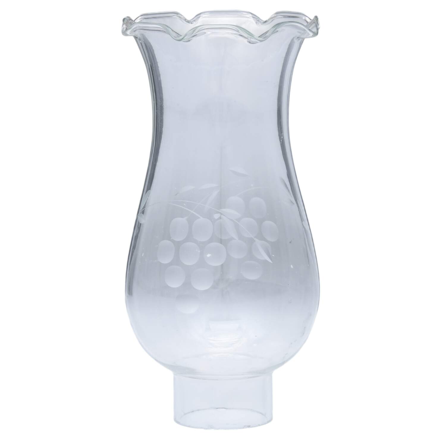 5 (Sterling, Hollowware) Glass Globe for Hurricane Lamp by La Pierre Silver-1