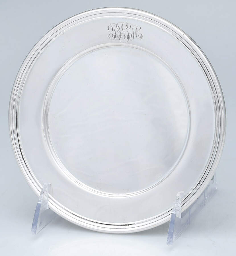 900 (Sterling, Hollowware) Bread Plate by Lebkuecher & Co-1