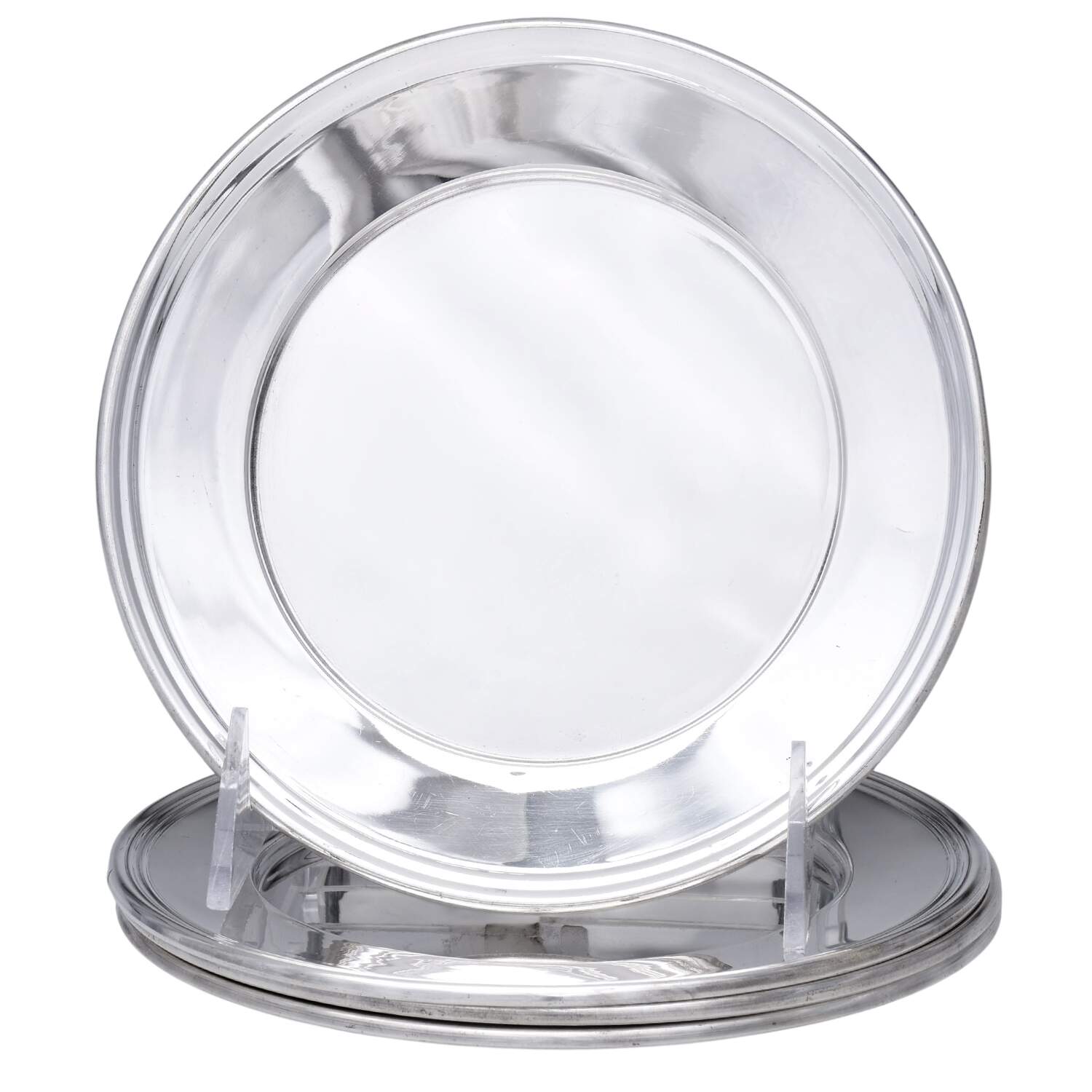 900 (Sterling, Hollowware) Bread & Butter Plate - Set of 4 by Lebkuecher & Co-1