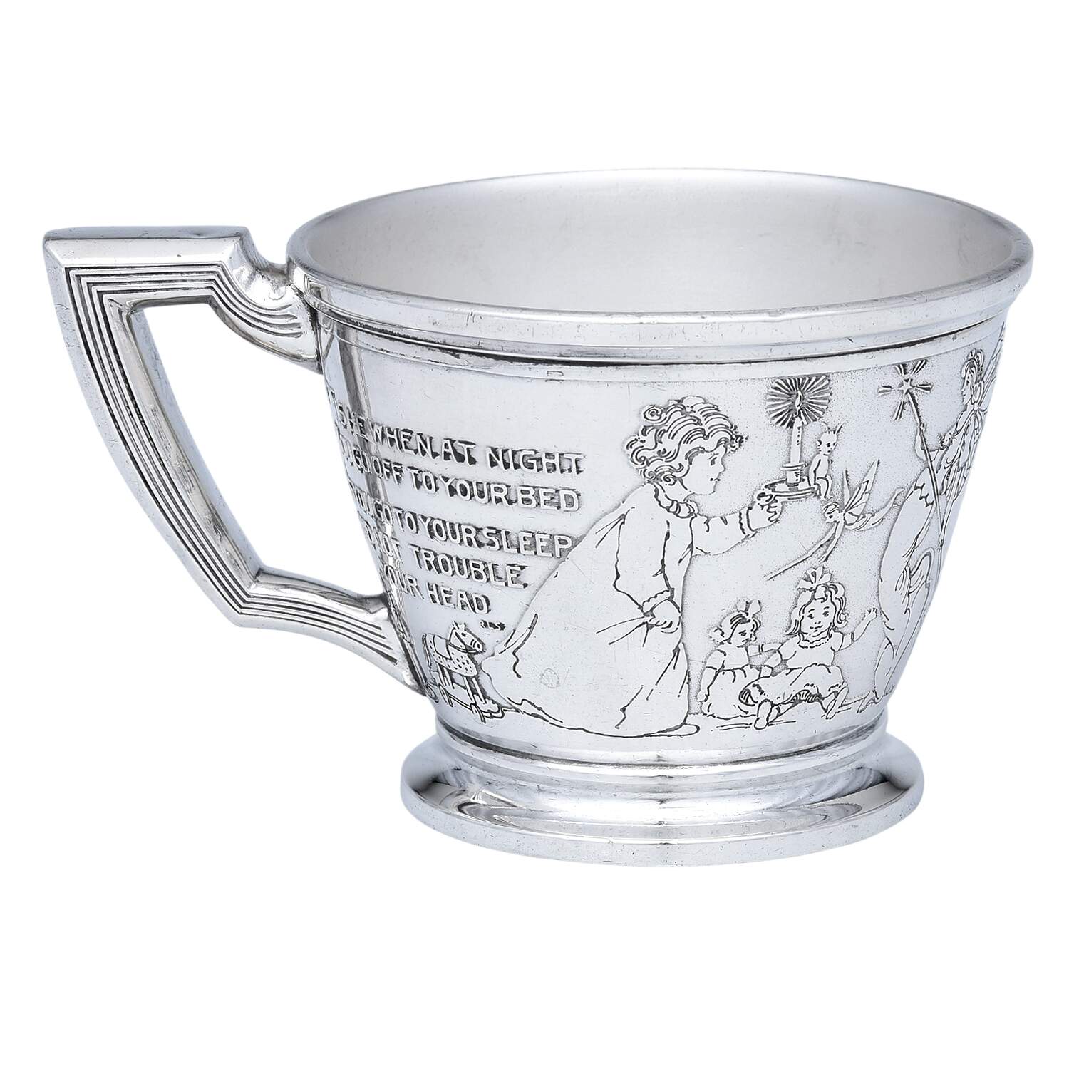Children & Babyware (Sterling, Hollowware) Child's Cup by The Mcchesney Co.-2