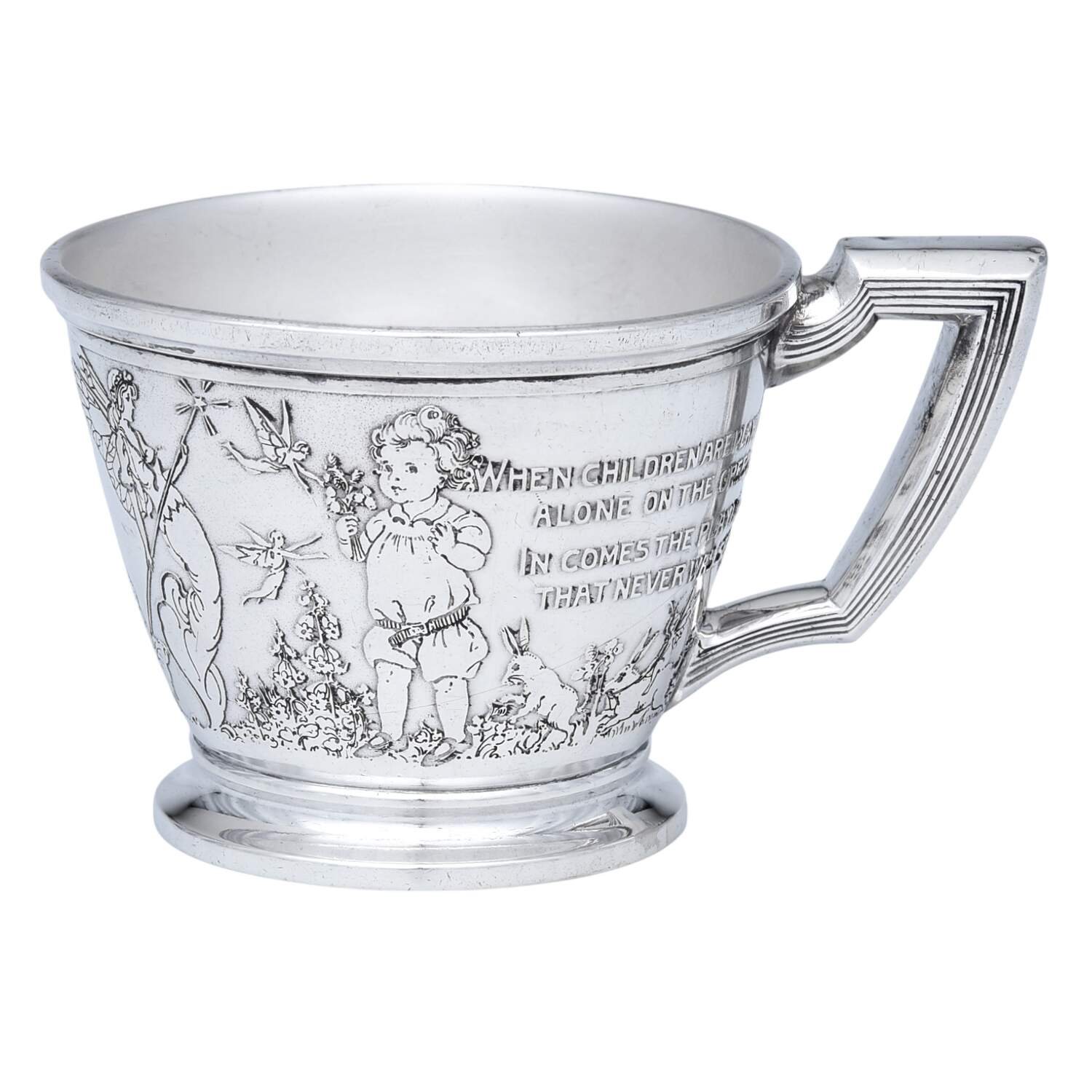 Children & Babyware (Sterling, Hollowware) Child's Cup by The Mcchesney Co.-1