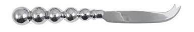 String of Pearls (Aluminum, Hollowware) Solid Serving Cheese Knife by Mariposa-1