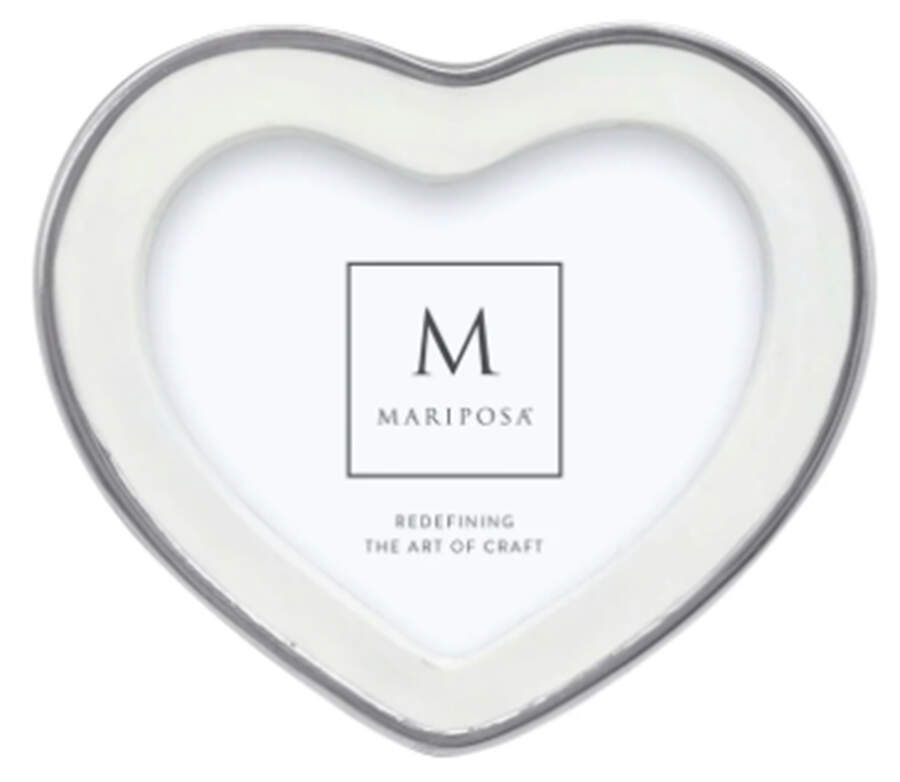 First Comes Love (Aluminum, Hollowware) Frame-Holds 4" X 6" by Mariposa-1