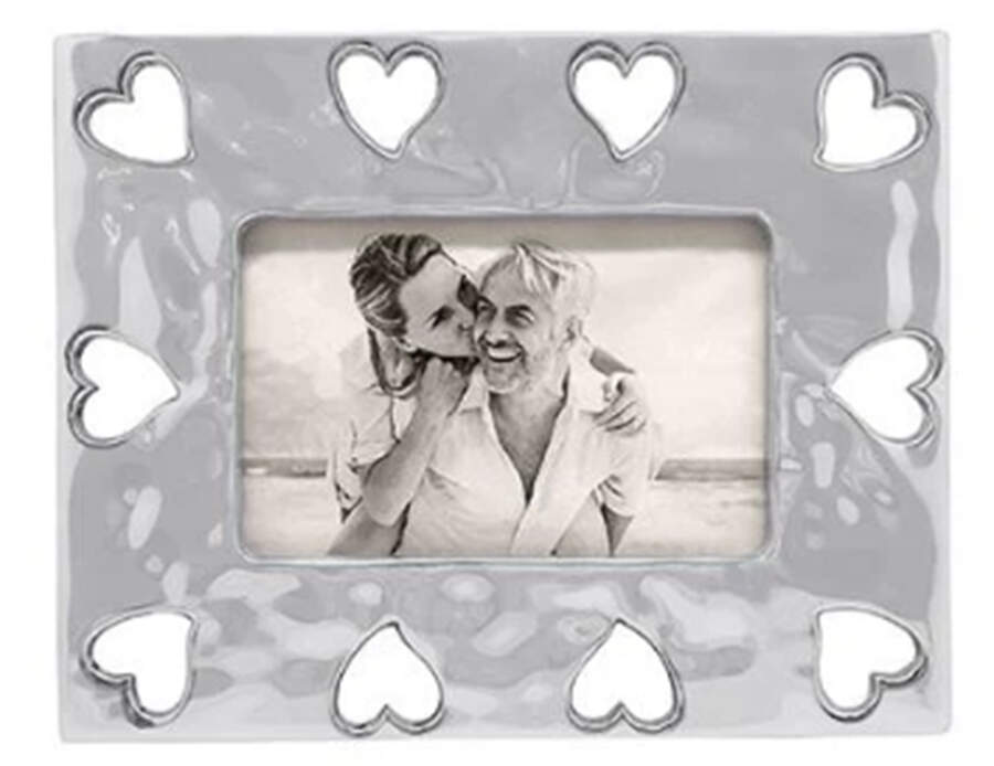 First Comes Love (Aluminum, Hollowware) Frame-Holds 4" X 6" by Mariposa-1
