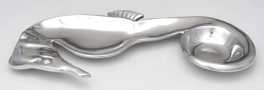 High Seas (Aluminum, Hollowware) 1 Piece Chip & Dip by Mariposa-1
