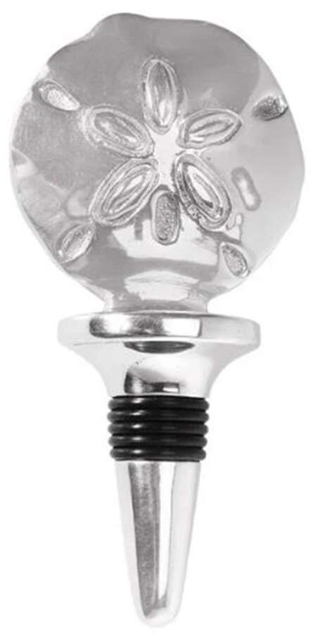 Seaside (Aluminum, Hollowware) Wine Stopper by Mariposa-1