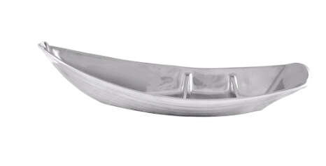 Seaside (Aluminum, Hollowware) 3 Part Divided Server by Mariposa-1
