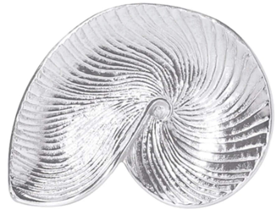 Seaside (Aluminum, Hollowware) Sauce Dish by Mariposa-1