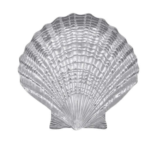 Seaside (Aluminum, Hollowware) 14" Oval Serving Platter by Mariposa-1