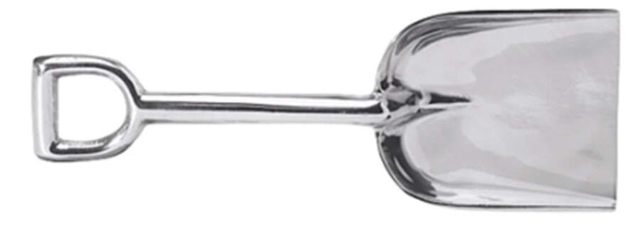 Seaside (Aluminum, Hollowware) Ice Scoop with Stainless Bowl by Mariposa-1