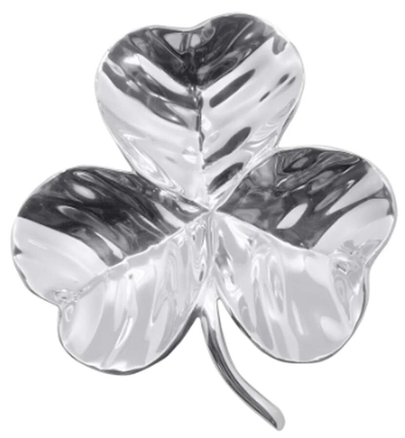 St. Patricks Day (Aluminum, Hollowware) Nut Serving Bowl by Mariposa-1