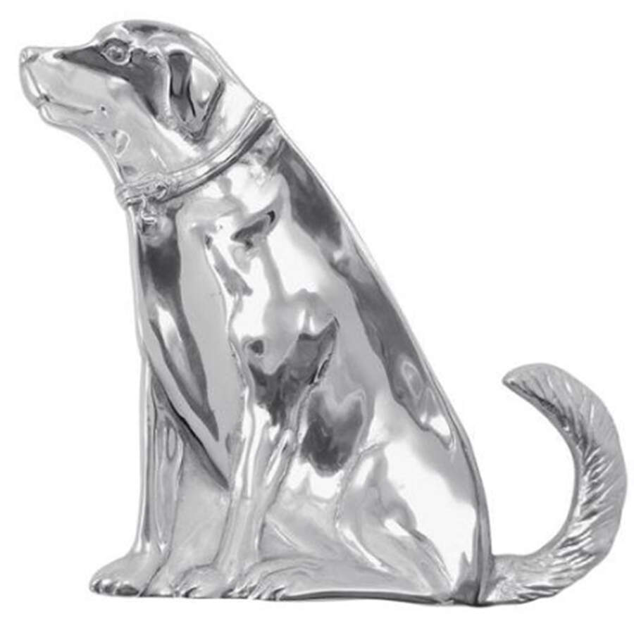 Woof Woof (Aluminum, Hollowware) 10" Oval Serving Platter by Mariposa-1
