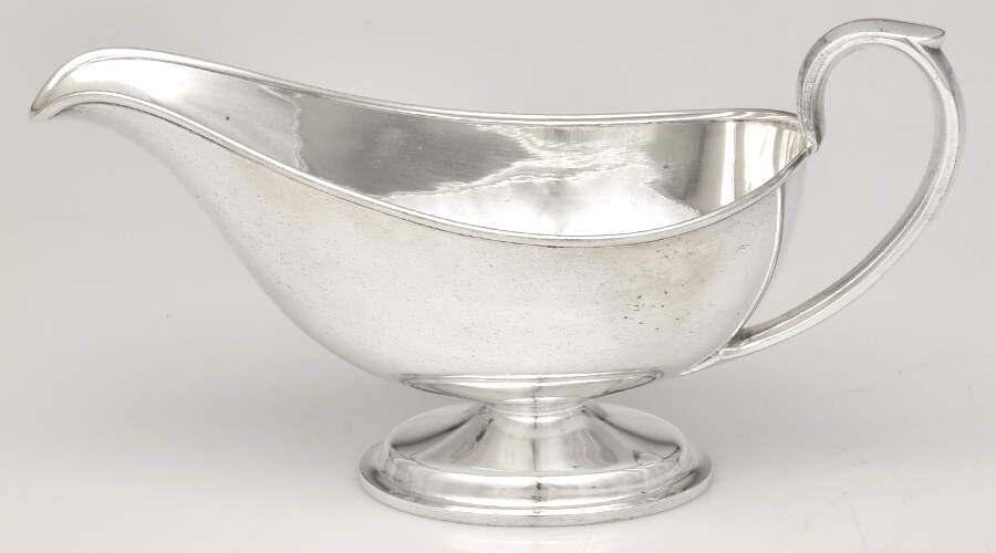 837 (Silverplate, Hollowware) Plated Gravy Boat No Underplate by Mulholland-1