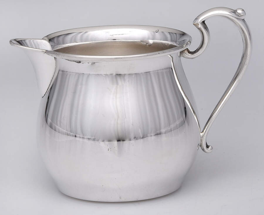 477 (Sterling, Hollowware) Mini Creamer by M Fred Hirsch-1
