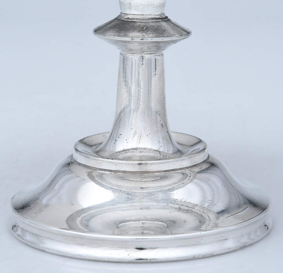 1633 (Silverplate, Hollowware) Footed Handled Cake Basket by Meriden Silver Plate-2