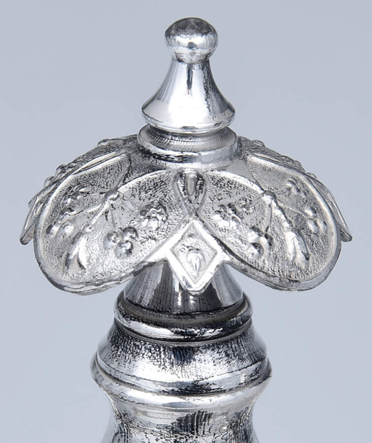 116 (Silverplate, Hollowware) Water Pitcher with Hinged Lid by Middletown Silver Co-3