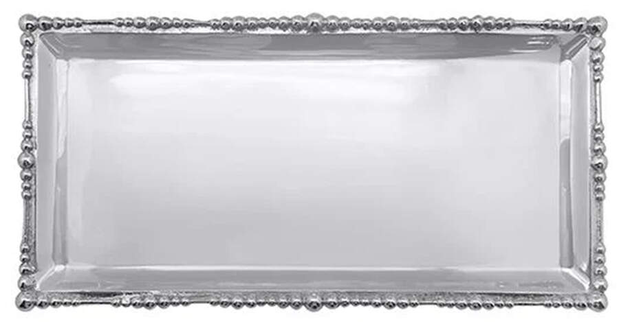 Pearl Drop 14" Rectangular Tray by Mariposa-1