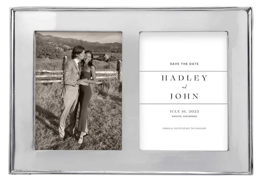 Signature Double Frame Holds 5" X 7" by Mariposa-1
