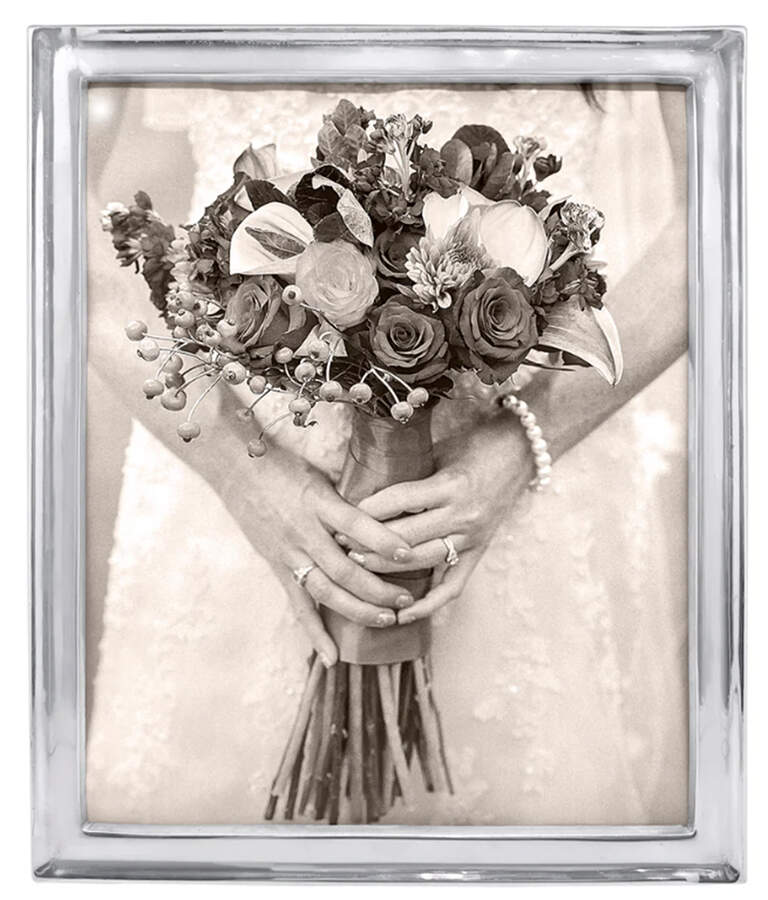Signature Frame-Holds 8" X 10" Picture by Mariposa-1