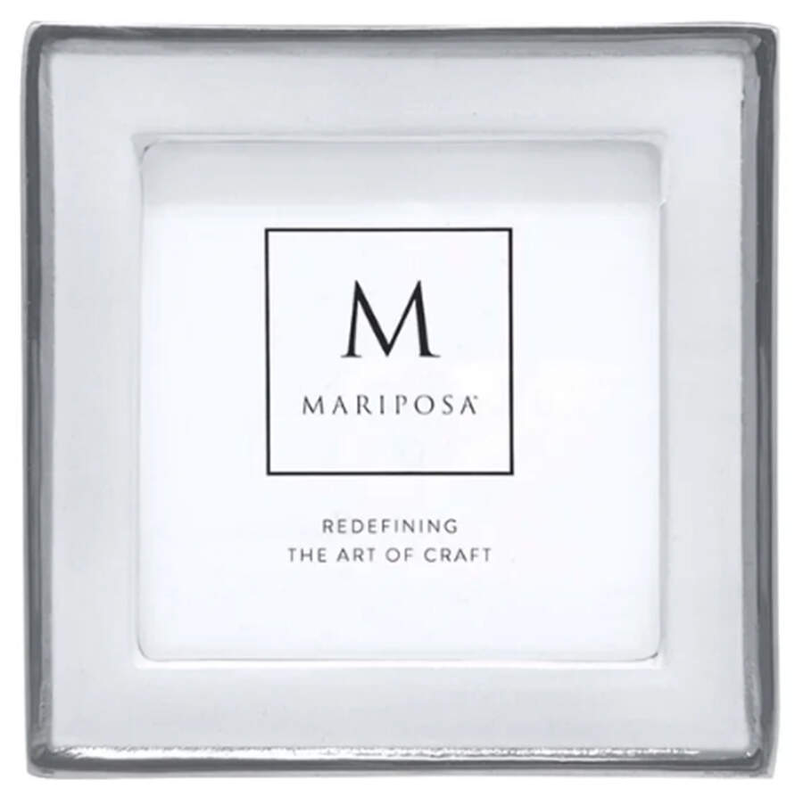 Signature Frame-Holds 4" X 4" Picture by Mariposa-1
