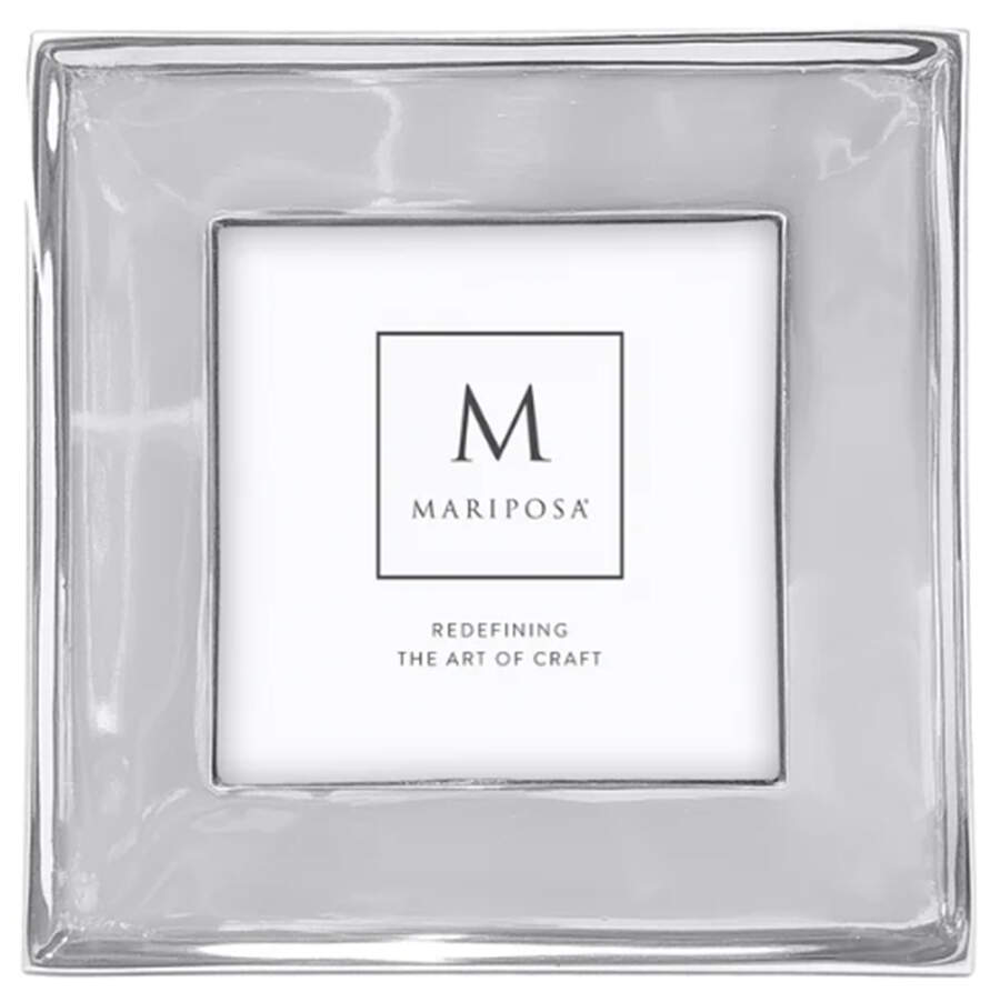 Signature Frame-Holds 4" X 4" Picture by Mariposa-1