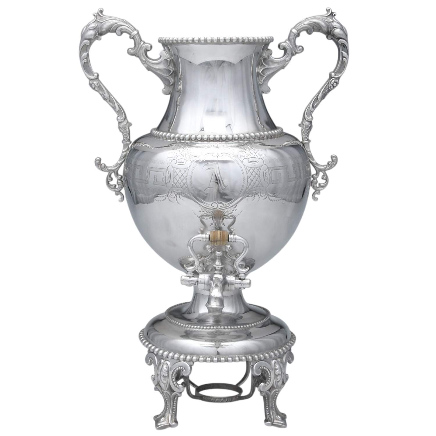1835-1 (Silverplate, Hollowware) Samovar/Coffee Urn No Lid by Meriden Britannia -1