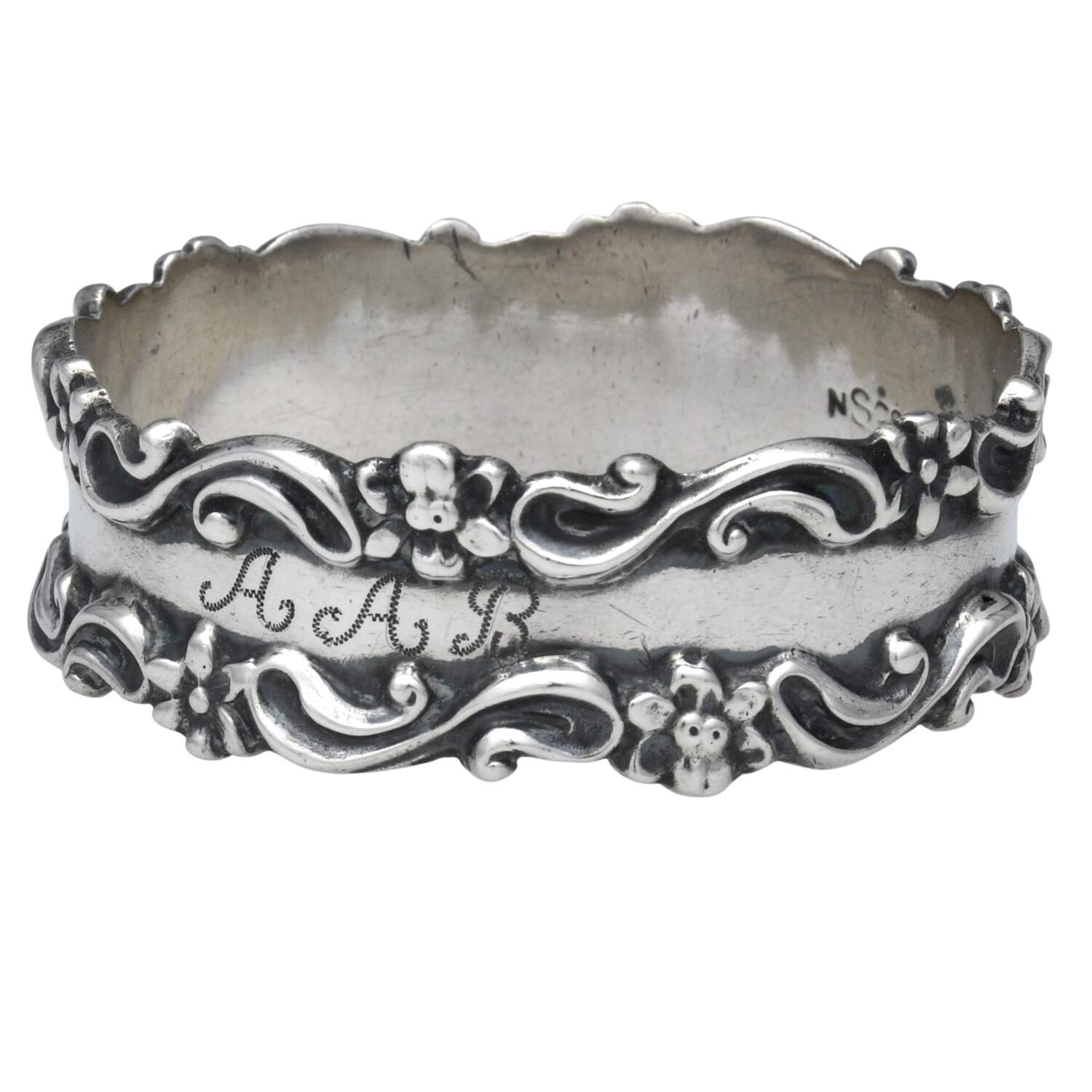 Sterling Hollowware Napkin Ring by National Silver Co-1