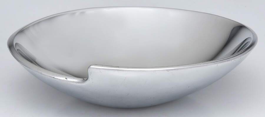 Spiral (Hollowware, Metal) 10" Round Bowl by Nambe-1