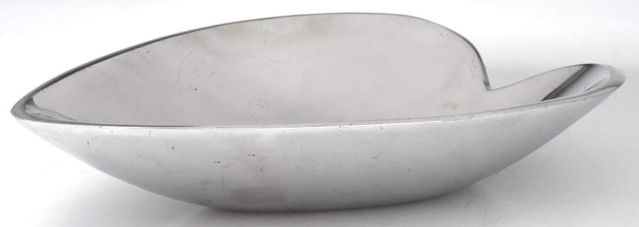 Sweetheart (Hollowware, Metal) 11" Heart Shape Bowl by Nambe-1